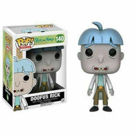 POP! Animation #140: Rick and Morty - Doofus Rick (GameStop Exclusive) (Funko POP!) Figure and Box w/ Protector
