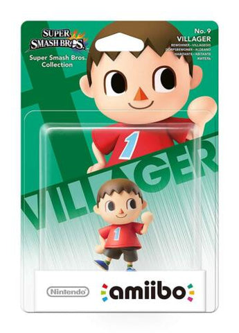 Villager No. 9 (Super Smash Bros. Collection) Amiibo (Nintendo) NEW