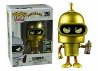 POP! Animation #29: Futurama - Bender (2015 Summer Convention Exclusive) (Funko POP!) Figure and Box w/ Protector