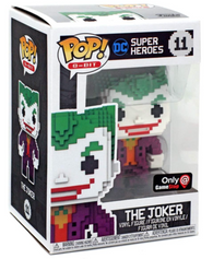 POP! 8-BIT #11: DC Super Heroes - The Joker (GameStop Exclusive) (Funko POP!) Figure and Box w/ Protector