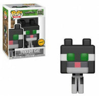 POP! Games #332: Mojang Minecraft - Tuxedo Cat (Chase Limited Edition) (Funko POP!) Figure and Box w/ Protector