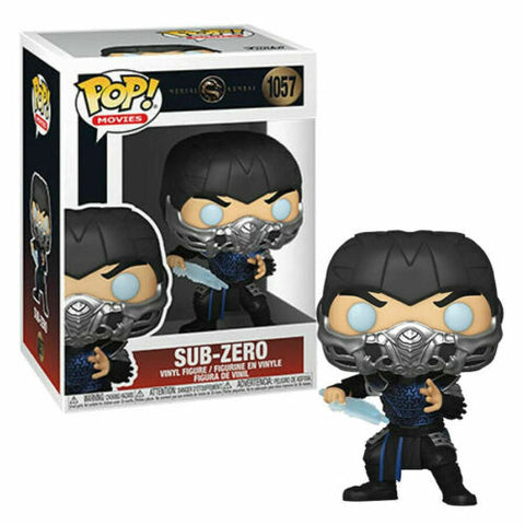 POP! Movies #1057: Mortal Kombat - Sub-Zero (Funko POP!) Figure and Box w/ Protector