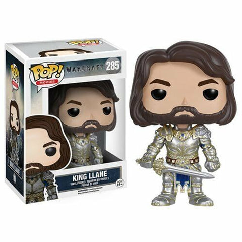 POP! Movies #285: Warcraft - King Llane (Funko POP!) Figure and Box w/ Protector