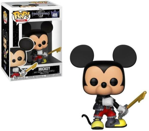 POP! Disney #489: Kingdom Hearts III - Mickey (Funko POP!) Figure and Box w/ Protector