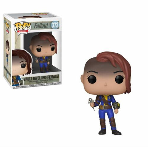 POP! Games #372: Fallout - Vault Dweller (Female) (Funko POP!) Figure and Box w/ Protector