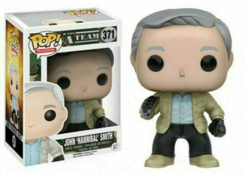 POP! Television #371: The A Team - John 'Hannibal' Smith (Funko POP!) Figure and Box w/ Protector