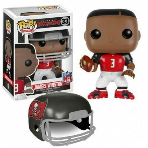 POP! NFL Football #33: Tampa Bay Buccaneers - Jameis Winston (Funko POP!) Figure and Box w/ Protector