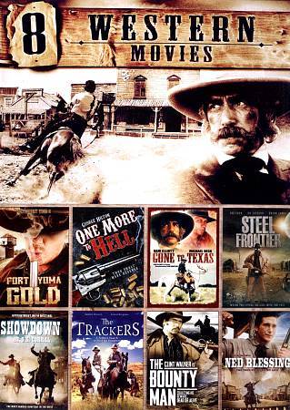 8 Western Movies (DVD) Pre-Owned