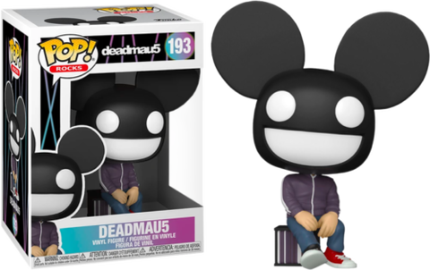 POP! Rocks #193: Deadmau5 (Funko POP!) Figure and Box w/ Protector