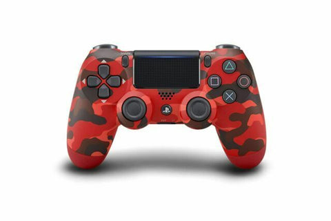 DualShock 4 Wireless Controller - Red Comouflage (Official Sony Brand) (Playstation 4) Pre-owned