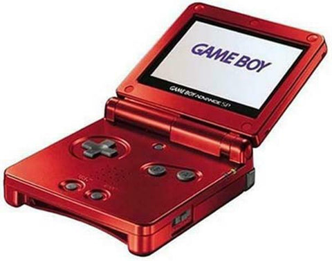 System ONLY - Flame Red AGS-001 (Nintendo Game Boy Advance SP) Pre-Owned (As Is/Broken/For Parts)