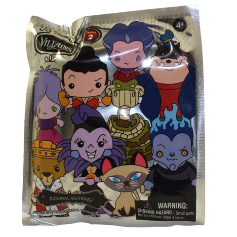 Disney Villains (Series 2) - Figural Keyring - Mystery Minis - NEW