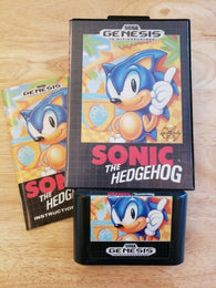 Sonic the Hedgehog 1 (Retail Edition) (Sega Genesis) Pre-Owned: Game, Manual, and Case