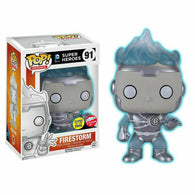 POP! Heroes #91: DC Comics Super Heroes - Firestorm (Glows in the Dark) (Fugitivetoys) (Funko POP!) Figure and Box w/ Protector