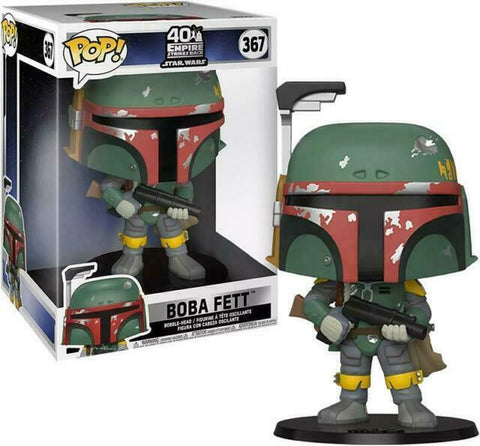 Funko POP! Star Wars #367: The Empire Strikes Back 40th Anniversary Boba Fett (Target Exclusive) (Funko POP! Bobble-Head) Figure and Box