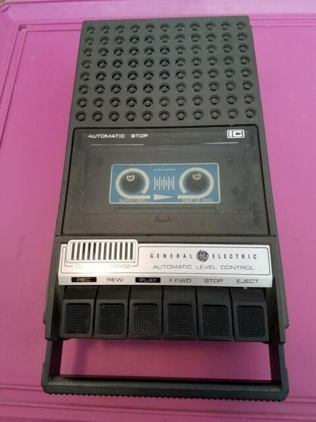 General Electric: Portable Cassette Recorder 3-5090A (General Electronics) Pre-Owned