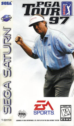 PGA Tour 97 (Sega Saturn) Pre-Owned: Game, Manual, and Case