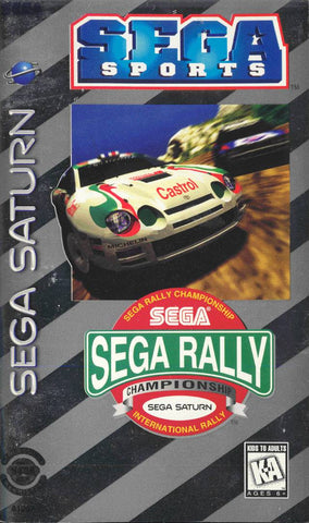 Sega Rally Championship (Sega Saturn) Pre-Owned: Game, Manual, and Case