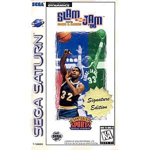 Slam n Jam 96 (Sega Saturn) Pre-Owned: Game, Manual, and Case