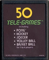 Pong Sports - Tele-Games - 4975104 (Atari 2600) Pre-Owned: Cartridge Only