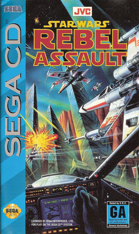 Star Wars Rebel Assault (Sega CD) Pre-Owned: Game, Manual, and Case