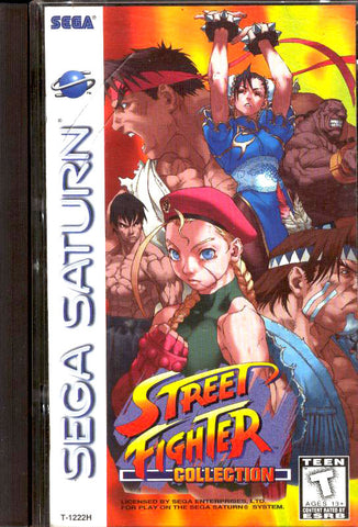 Street Fighter Collection (Sega Saturn) Pre-Owned: Game, Manual, and Case