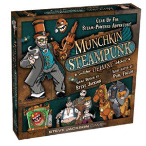 Munchkin Steampunk Deluxe (Card and Board Games) NEW