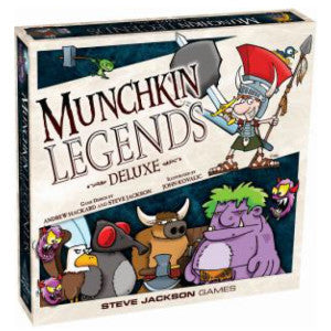 Munchkin Legends Deluxe (New Edition) (Card and Board Games) NEW