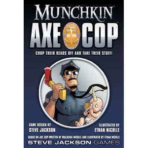 Munchkin: Axe Cop (Card and Board Games) NEW