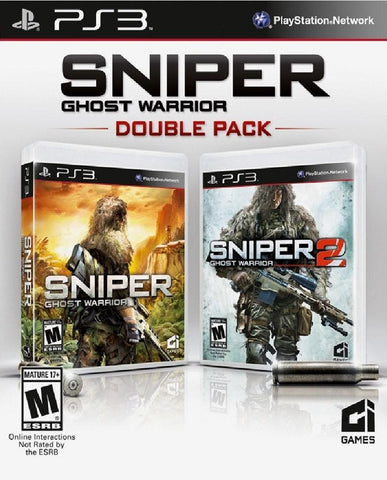 Sniper Ghost Warrior Double Pack (Playstation 3) Pre-Owned: Game, Manual, and Case