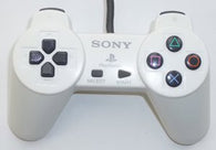 Official SONY Wired Controller - White (Playstation 1 Accessory) Pre-Owned