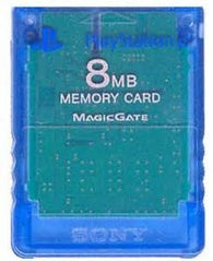 Memory Card: Official 8MB - Blue (Sony Playstation 2) Pre-Owned