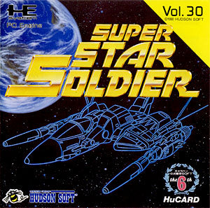 Super Star Soldier (PC Engine Hu-Card - Import) Pre-Owned: Game, Manual, and Case