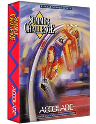 Summer Challenge (Sega Genesis) Pre-Owned: Game, Manual, Control Card, and Box