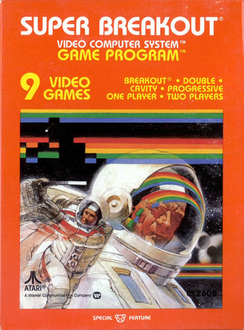 Super Breakout - CX2608 (Atari 2600) Pre-Owned: Cartridge Only
