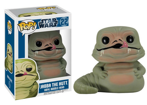 POP! Star Wars #22: Jabba The Hutt (Funko POP! Bobble-Head) Figure and Box w/ Protector