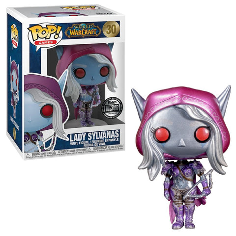 POP! Games #30: World of WarCraft - Lady Sylvanas (Blizzard Exclusive ) (Funko POP!) Figure and Box w/ Protector