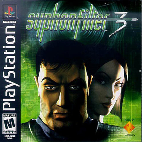 Syphon Filter 3 (Playstation 1) Pre-Owned: Game, Manual, and Case