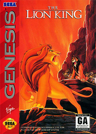 The Lion King (Sega Genesis) Pre-Owned: Cartridge Only