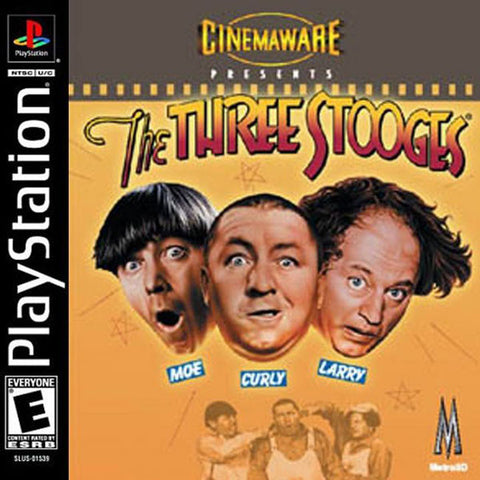 The Three Stooges (Playstation 1) Pre-Owned: Game, Manual, and Case