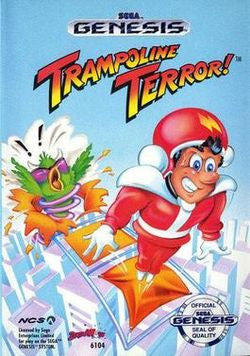Trampoline Terror (Sega Genesis) Pre-Owned: Game, Manual, and Case