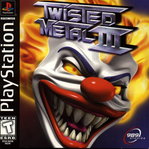 Twisted Metal 3 (Playstation 1) Pre-Owned: Game, Manual, and Case