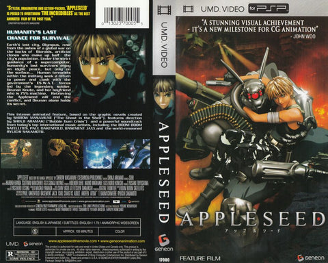 Appleseed (PSP UMD Movie) Pre-Owned