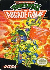 Teenage Mutant Ninja Turtles II: The Arcade Game (Nintendo) Pre-Owned: Game, Manual, and Box
