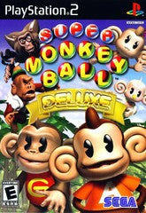 Super Monkey Ball Deluxe (Playstation 2) Pre-Owned: Game, Manual, and Case