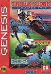 Triple Score (Sega Genesis) Pre-Owned: Game, Manual, and Case