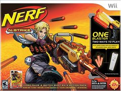 NERF N-Strike - Double Blast Bundle (Game Only) (Nintendo Wii) Pre-Owned