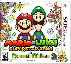 Mario & Luigi: Superstar Saga + Bowser's Minions (Nintendo 3DS) NEW
