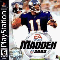 Madden 2002 (Playstation 1) Pre-Owned: Game, Manual, and Case