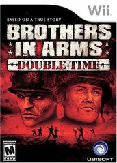 Brothers in Arms Double Time (Nintendo Wii) Pre-Owned: Game, Manual, and Case